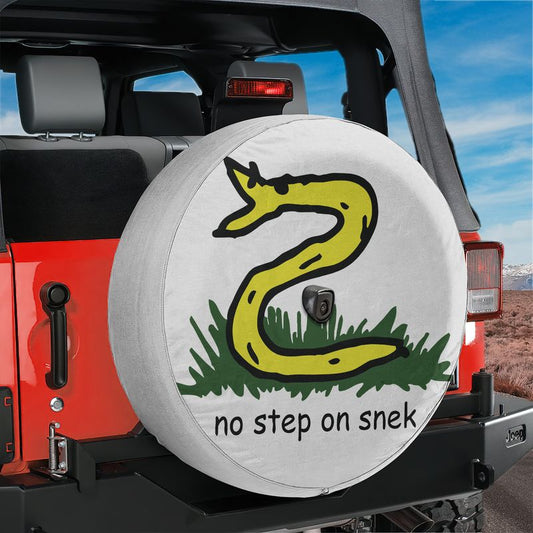 No Step On Snek Spare Tire Cover With Backup Camera Hole Option