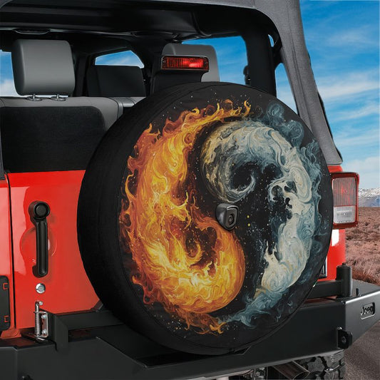 Fire & Ice Harmony Spare Tire Cover With Backup Camera Hole Option