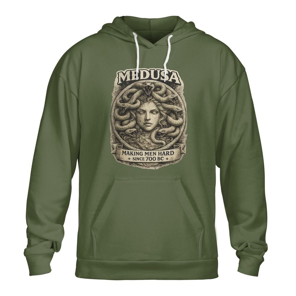 Medusa Making Men Hard Since 700BC Gildan 18500 Unisex Hoodie