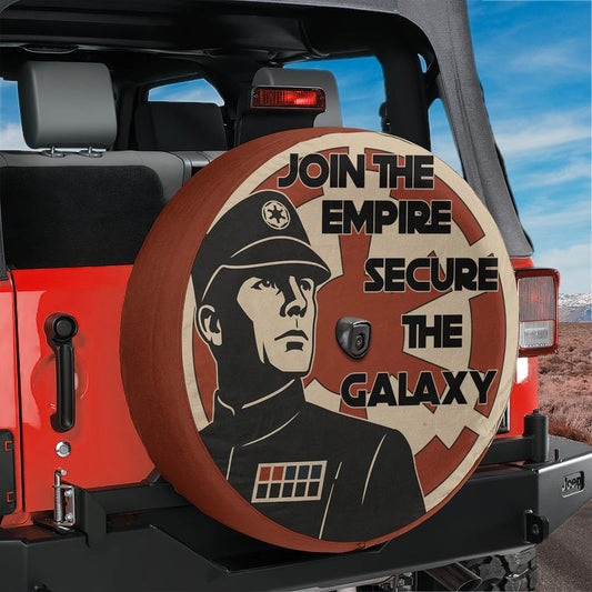 Secure the Galaxy Spare Tire Cover With Backup Camera Hole