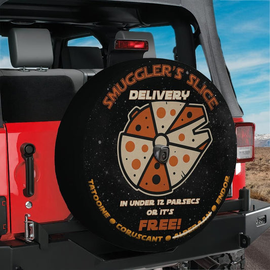 Smuggler’s Slice Spare Tire Cover With Backup Camera Hole Option
