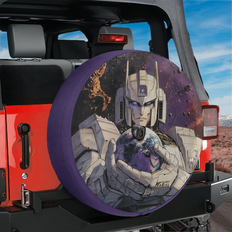 AstroBot Sentinel Spare Tire Cover With Backup Camera Hole Option