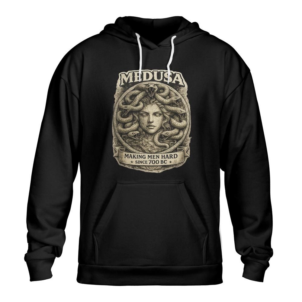 Medusa Making Men Hard Since 700BC Gildan 18500 Unisex Hoodie