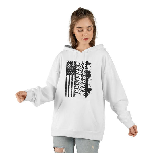 Patriotic Offroad American Flag Sweatshirt - Unisex Comfort