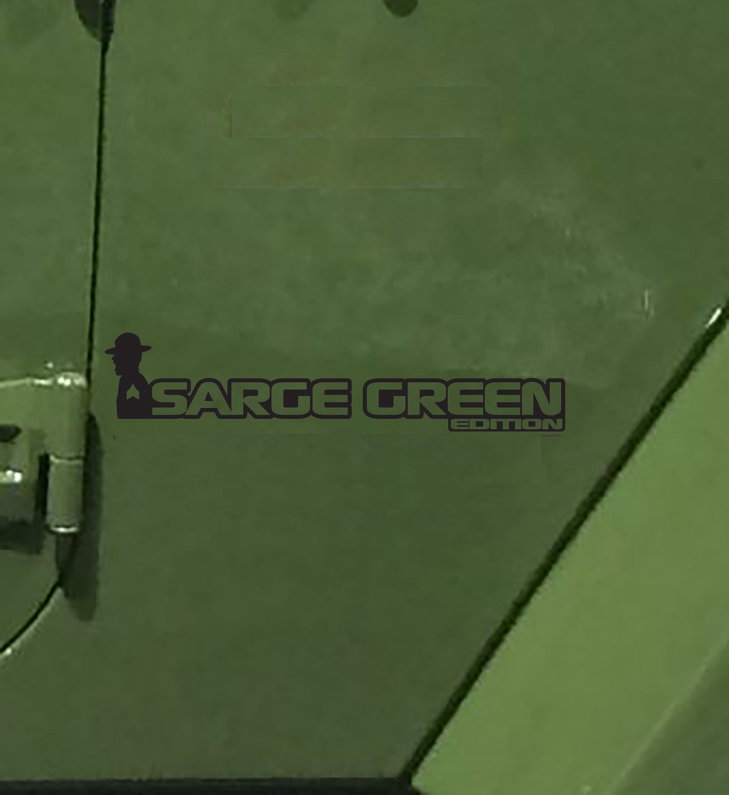 Sarge Green Edition Decal (Pair) Fender Decals For Wrangler/Gladiator JK/JL/JT