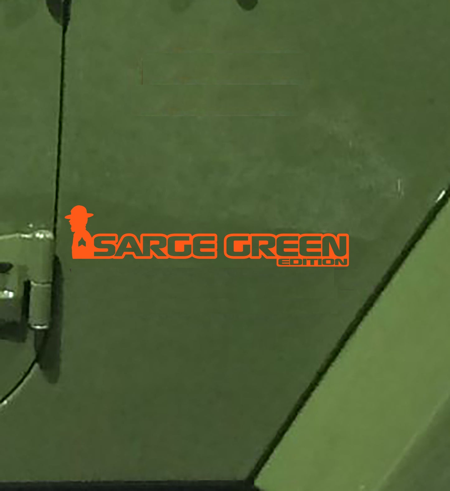 Sarge Green Edition Decal (Pair) Fender Decals For Wrangler/Gladiator JK/JL/JT