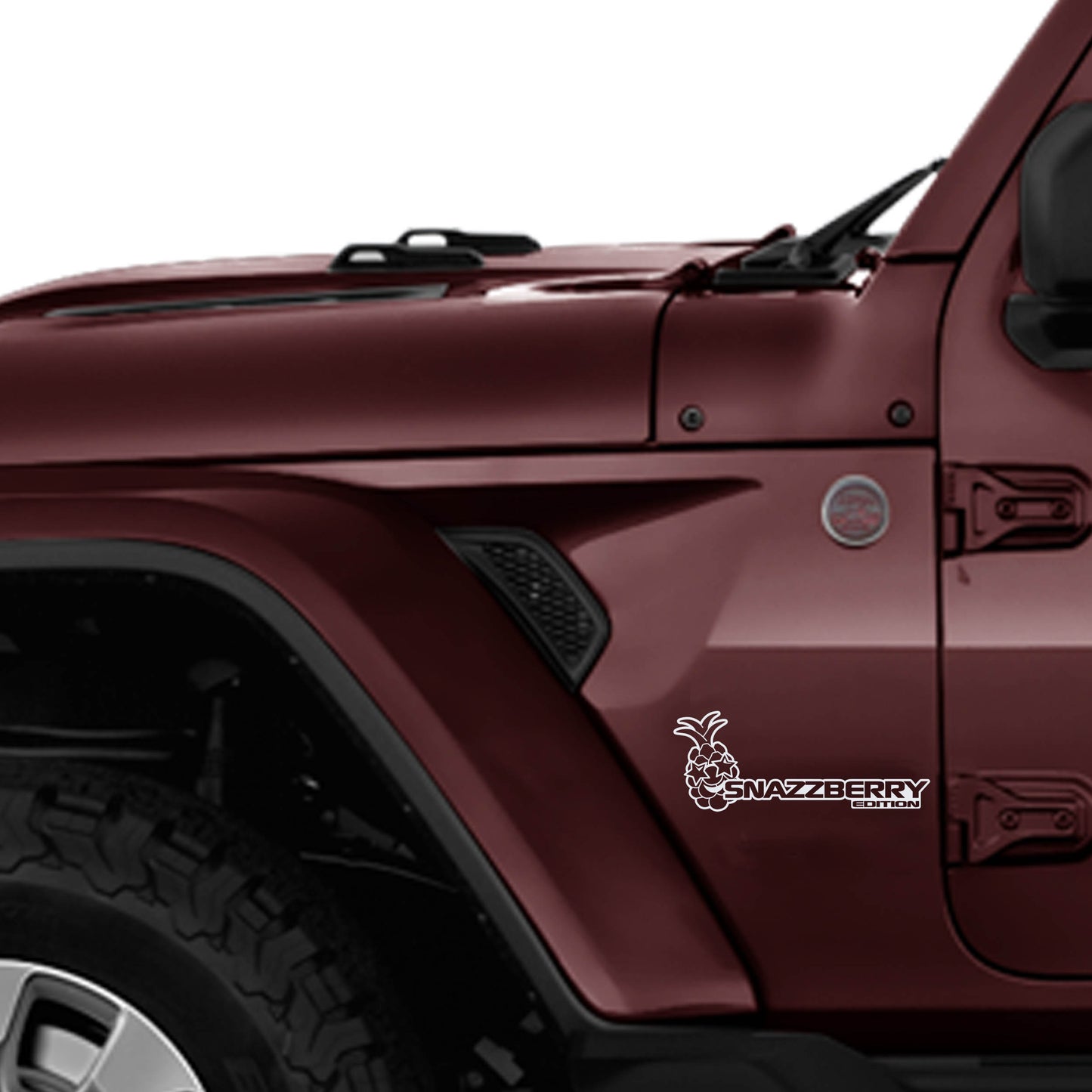 Snazzberry Edition Decal (Pair) Fender Decals For Wrangler/Gladiator JL/JT