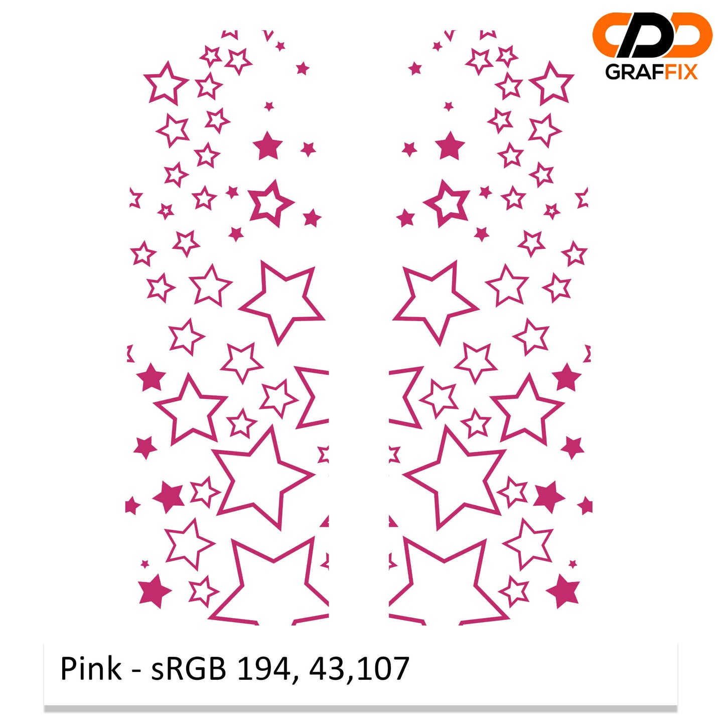 Starfield Pattern Side Window Vinyl Decal Set - Fits Jeep Wrangler JL 2018+/Fits Jeep Gladiator JT 2020+