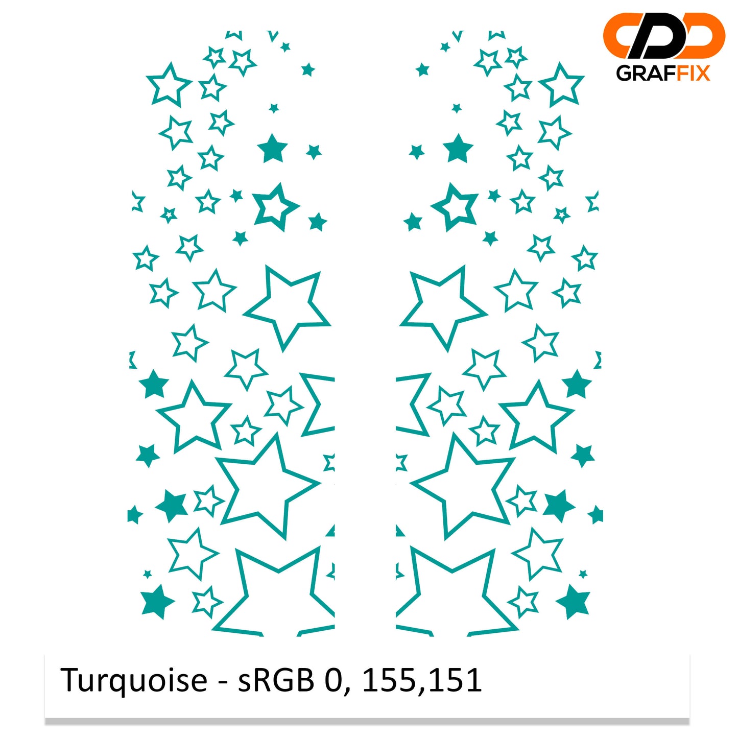 Starfield Pattern Side Window Vinyl Decal Set - Fits Jeep Wrangler JL 2018+/Fits Jeep Gladiator JT 2020+