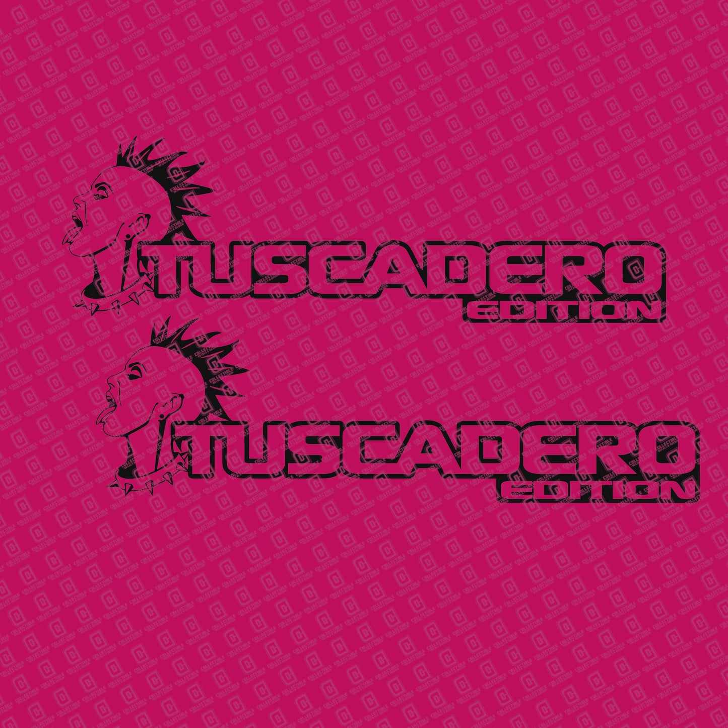 Tuscadero Rocker Edition Hood Decal Set (Pair)
