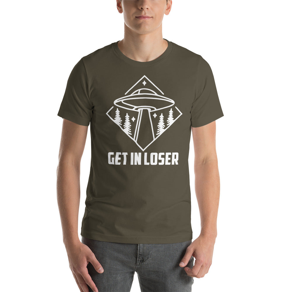 UFO Get In Looser Short-Sleeve Unisex T-Shirt