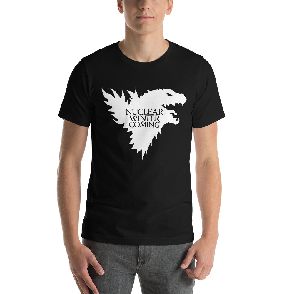 Godzilla Nuclear Winter is Coming Short-Sleeve Unisex T-Shirt