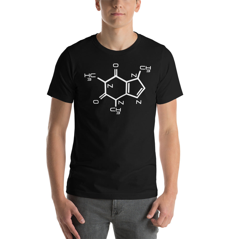 Caffeine Molecule Structure Short-Sleeve Unisex T-Shirt