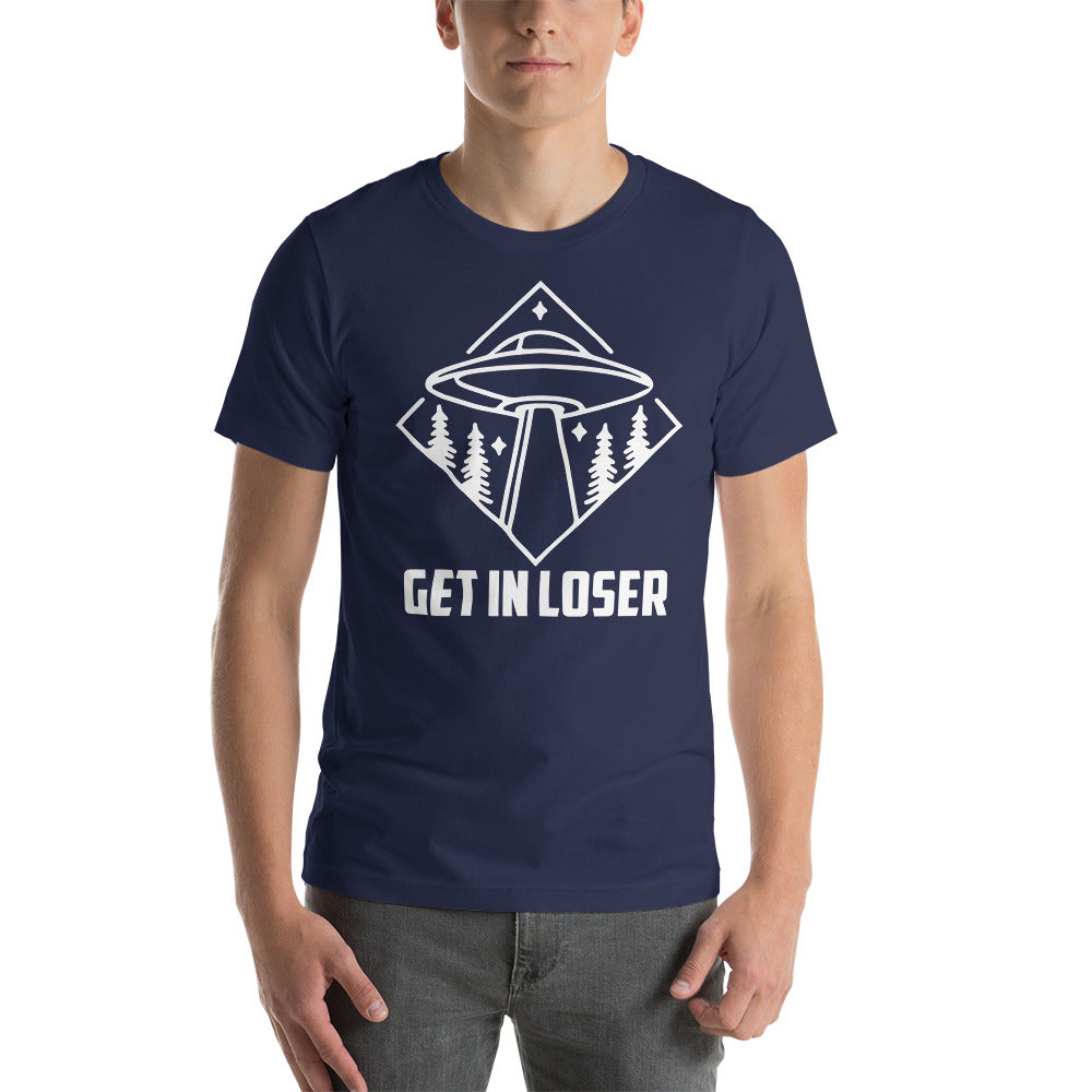 UFO Get In Looser Short-Sleeve Unisex T-Shirt