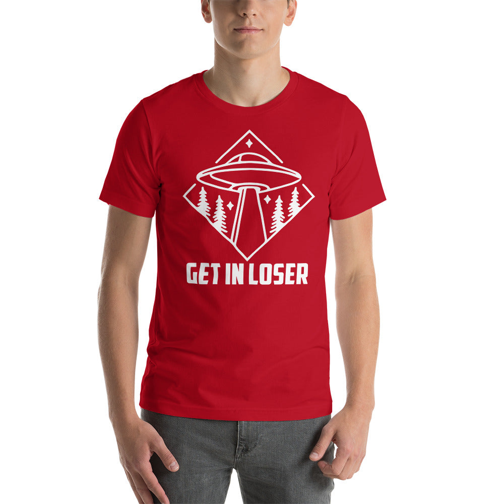 UFO Get In Looser Short-Sleeve Unisex T-Shirt