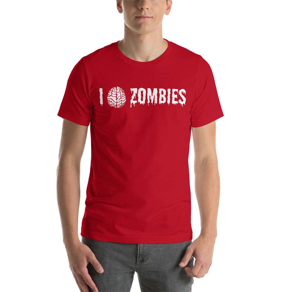 I Brain Zombies Short-Sleeve Unisex T-Shirt
