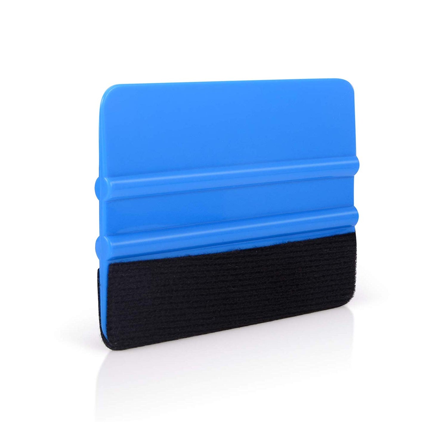 High Quality Felt Edge Squeegee 4" Inch for Car Vinyl Scraper Decal Applicator Tool with Black Fabric Felt Edge