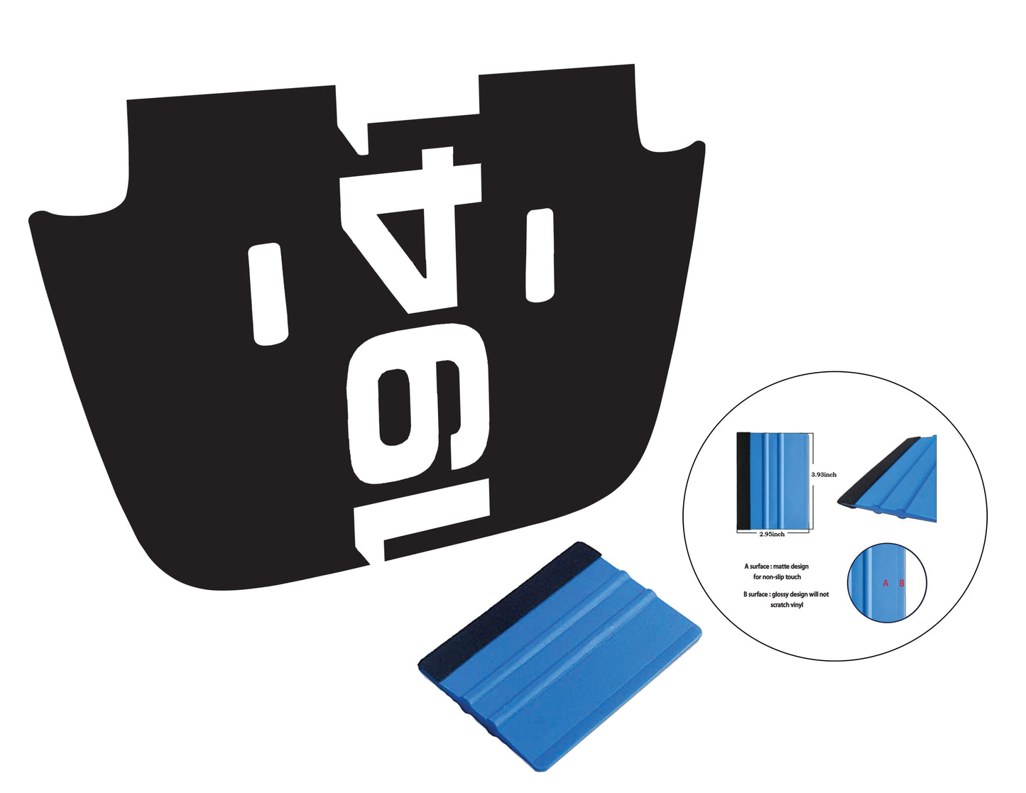 1941 Blackout Hood Decal for JL/JT Sport/Sahara 2018-Present Models